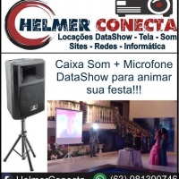 Kits Aniversrios, Datashow, Tela e Som
