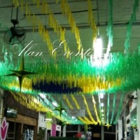 Decora��o tema brasil para Copa Do Mundo