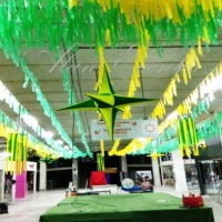 Decora��o tema brasil para Copa Do Mundo