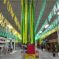 Decora��o tema brasil para Copa Do Mundo