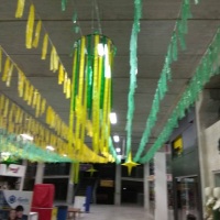 Decora��o tema brasil para Copa Do Mundo