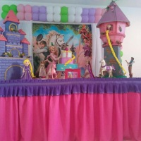 Mesa tema Rapunzel