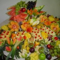 mesa de fruta