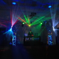 Som 6.000 wts de Pot�ncia pura e Ilumina��o Laser / Leds