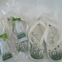 Havaianas com creme hidratante