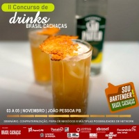 Novo mundo: cachaa cristal, sumo de jabiticaba caseiro, infuso de mulungu, infuso de uxi amarelo,