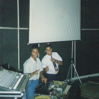 Evento de formatura em 1997 no Clube Homs em São Paulo