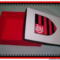 Caixa do Flamengo. 20x25x6cm