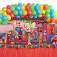 mesa tema meninas