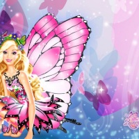 Painel Barbie Butterfly