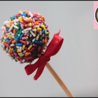 Cakepop! personalizao com granulados ou cobertura de chocolate!