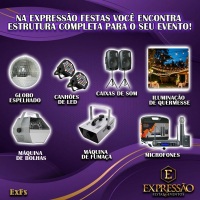 Equipamentos de som e iluminao