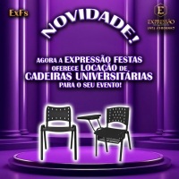 cadeiras universitrias c/ brao e s/ brao