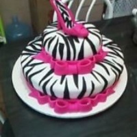 zebra com pink