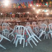 Estrutura para atender grandes pblicos.