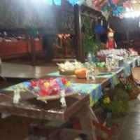 Mesas temticas. Tema junino, julino.