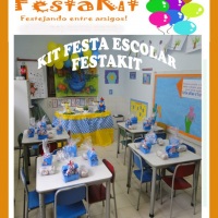 Kit Festa Escolar Galinha Pintadinha