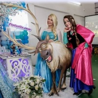 Princesa Elsa e Princesa Anna de Frozen