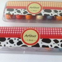 Ovinhos personalizados - Fazendinha / Cocoric�