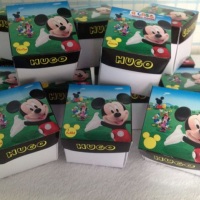 Convite caixinha - Mickey