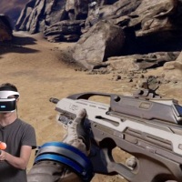 Jogo VR - Farpoint com AIM