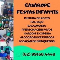 PRESTAO DE SERVIOS PARA FESTAS, ANIVERSRIOS INFANTIS E EVENTOS EM GERAL EM ANPOLIS GO