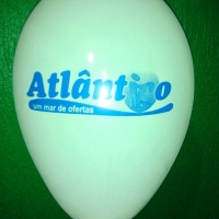 balões do super mercado Atlântico