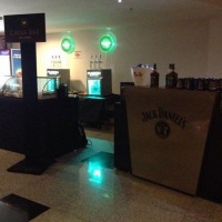 montagem do bar e equipe para atender o maior evento de poker no Brasil.