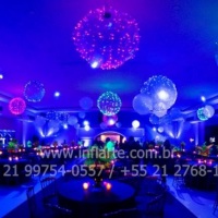 decoração bolas de led, decoração para eventos cooperativos, decoração para final de ano, inflatable