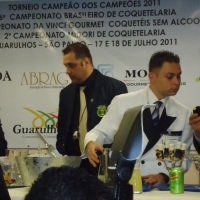 Luciano Passaretti como jurado tcnico do 36 Campeonato Brasileiro de Coquetelaria - SP/2011