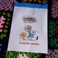 Caderno de colorir - Capa