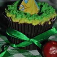 Cupcake Especial Aniversrio 3 aninhos 