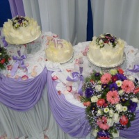 Festa Debutante 15 anos - Tema Lilas e Branco
