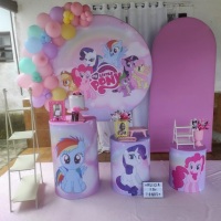 Foto real 
Decorao My litlle poney