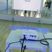 Loca��o de karaok�, projetor, Caixa de som, fliperama, aero Hockey, tot�, basquete eletronico, m�qui