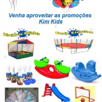 Kit com 7 brinquedos por apenas 230,00 e ganha de brinde 20 algodo doce e HORRIO LIVRE