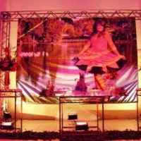 PAINEL EM FESTA DECORADO 