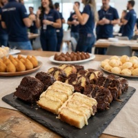 Kit de Festas Salvador - Buffet Para Eventos - Bolos, tortas, doces, salgados, pães, pizzas