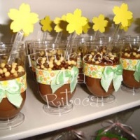 Tacinhas de Brigadeiro