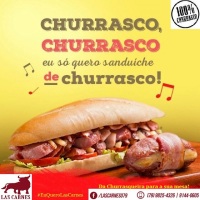 Dispomos a noite de Fast Food de Sanduches de Churrasco, a carne da churrasqueira direto para o seu