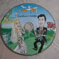 CDs personalizados com as msicas do casamento