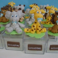 lembrancinha  caixinha de acrilico floresta encantada.