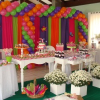 decoração com balões festa infantil