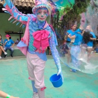 Palhaço Circo Rosa