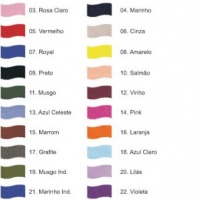 Tabela de cores camura