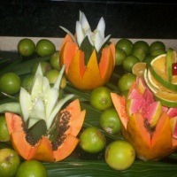 decorao em frutas