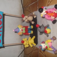 topo de bolo 100,00 reais palha�o