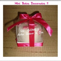 Mini Bolos Decorados !!!  By Lu Gomes - Arte, Sabor e Cia.