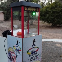 M�quina de pipoca. 
Pipoca 
#pipoca