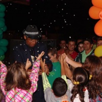 Robson Seyr criando neve